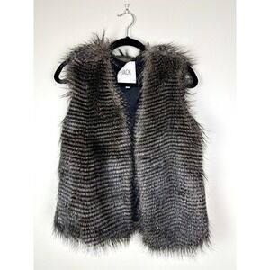 NWOT BB Dakota Jack Faux Fur Vest Size Small